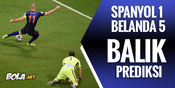 ANALISIS: Spanyol 1-5 Belanda, Membalik Prediksi