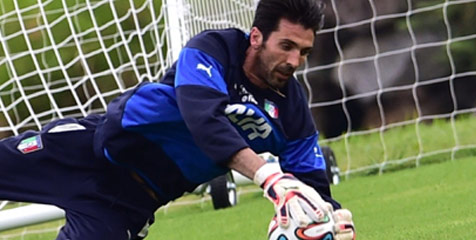 Gianluigi Buffon (c) AFP