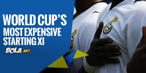 Starting XI Termahal Piala Dunia Brasil