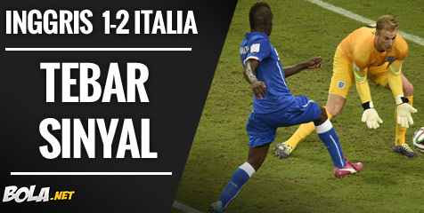 ANALISIS: Inggris 1-2 Italia, Tebar Sinyal