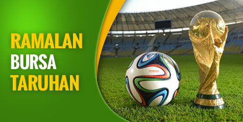 Ramalan Bursa Taruhan Babak 16 Besar Brasil 2014