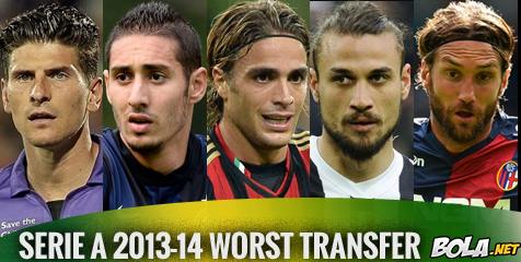 Barisan Transfer Gagal Serie A Musim 2013-14