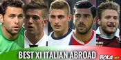 Best XI Italian Abroad; Skuat Ekspor Italia Terbaik Musim Depan