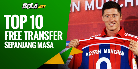 10 Free Transfer Terbaik Sepanjang Masa