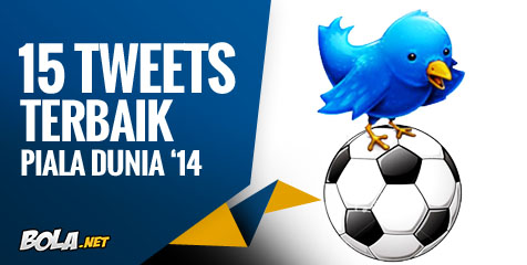 15 Tweets Terbaik di Piala Dunia 2014