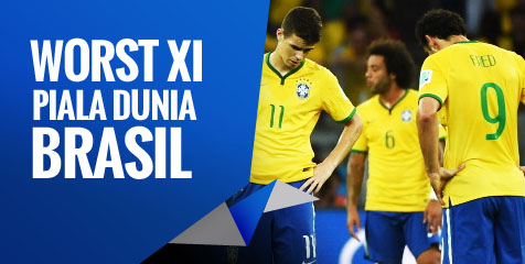 Worst XI Piala Dunia 2014