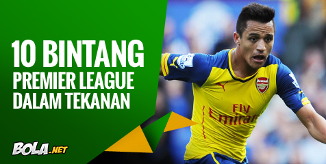 10 Bintang Anyar Premier League 14/15 Dalam Tekanan