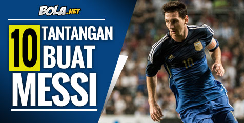 10 Tantangan Besar Lionel Messi