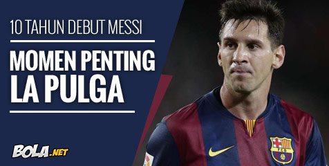 10 Tahun Debut Messi, Momen Penting Karir La Pulga