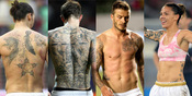 Deretan Pesepakbola Top yang Memiliki Hobi men-Tattoo Tubuhnya