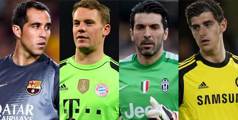 Para Kiper Dengan Clean Sheets Terbanyak di Sepanjang 2014