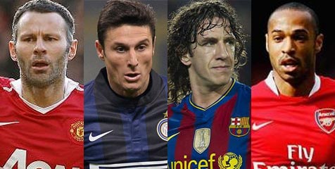 Best XI Para Pemain yang Pensiun di Tahun 2014 Ini Best XI Para Pemain yang Pensiun di Tahun 2014 Ini