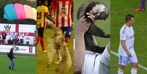 10 Pitch Invader Paling Aneh di Jagad Sepakbola