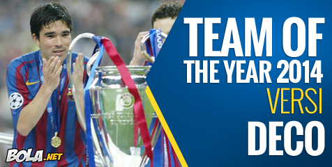 Trio Topskor La Liga 'Persenjatai' Team of The Year Versi Deco