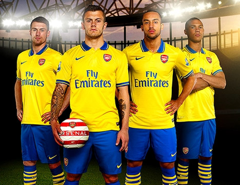 Arsenal away 2013-14