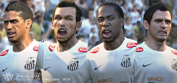 Tampilan PES 2014 dengan FOX Engine