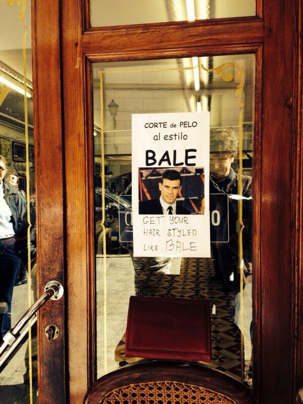 Gaya Rambut Bale Jadi Promo Khusus Sebuah Salon di Madrid 