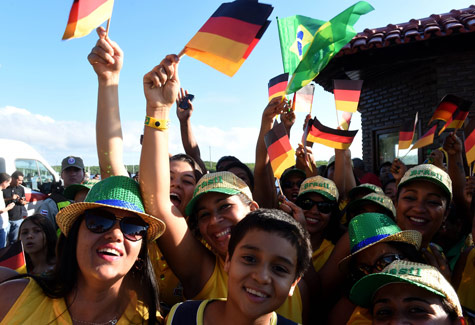 Pendukung Jerman di Brasil