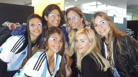 Antonella dan WAGs Argentina lainnya
