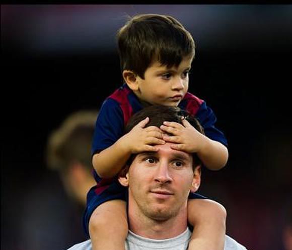 Lionel Messi dan Thiago