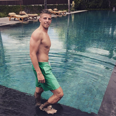 Toby Alderweireld menikmati liburan di Bali