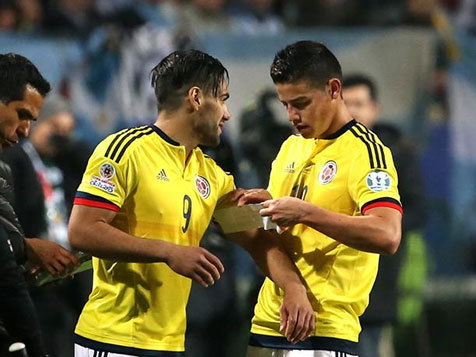 Radamel Falcao dan James Rodriguez