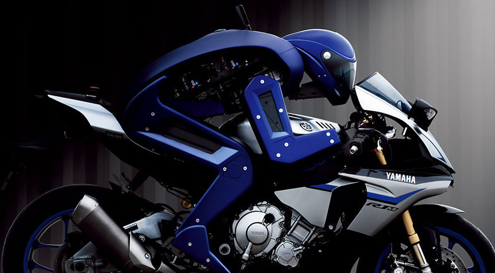Motobot buatan Yamaha dan SRI International (c) Yamaha