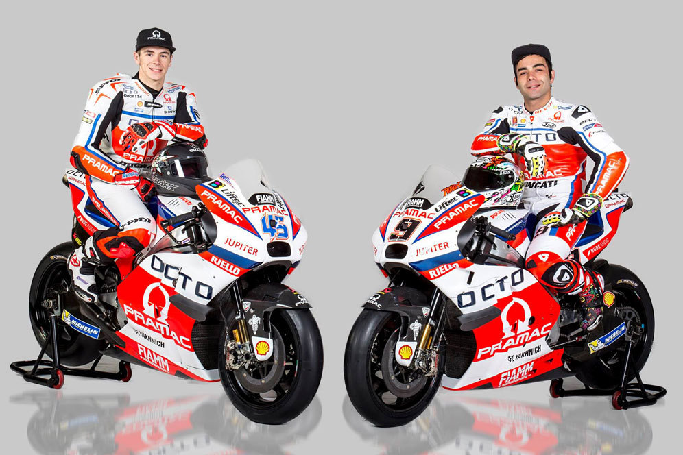 Scott Redding dan Danilo Petrucci (c) Pramac Racing