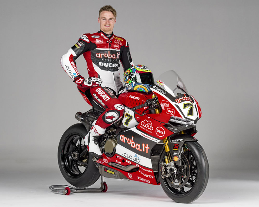 Chaz Davies (c) Ducati