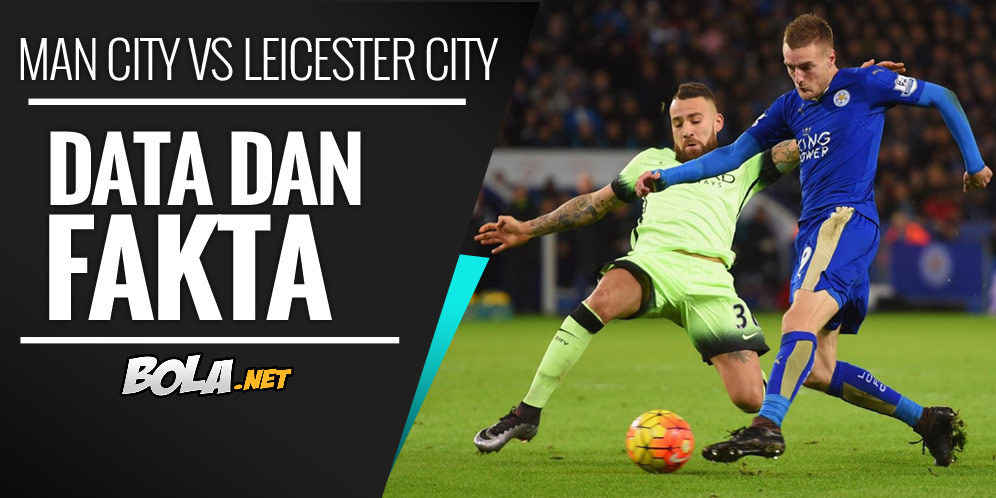 Data dan Fakta Premier League: Manchester City vs Leicester City