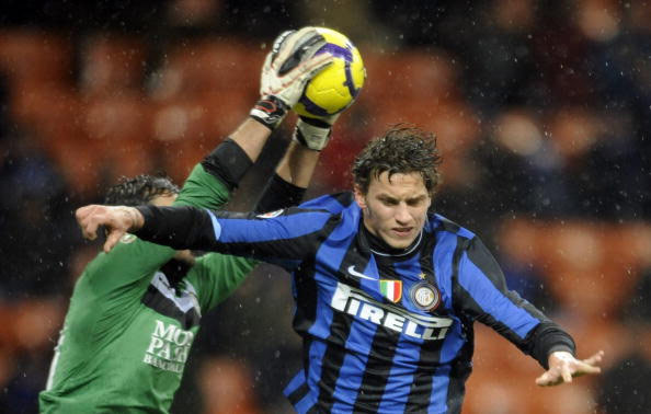 Marko Arnautovic ketika masih memperkuat Inter Milan (c) AFP