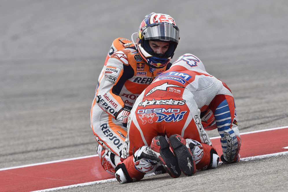 Dani Pedrosa dan Andrea Dovizioso (c) HRC