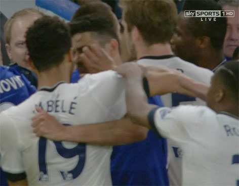 Mousa Dembele vs Diego Costa