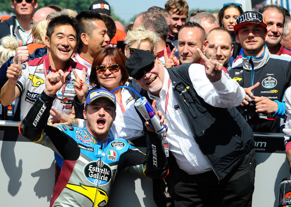 Jack Miller dan Tim Estrella Galicia 0.0 Marc VDS Honda (c) Marc VDS