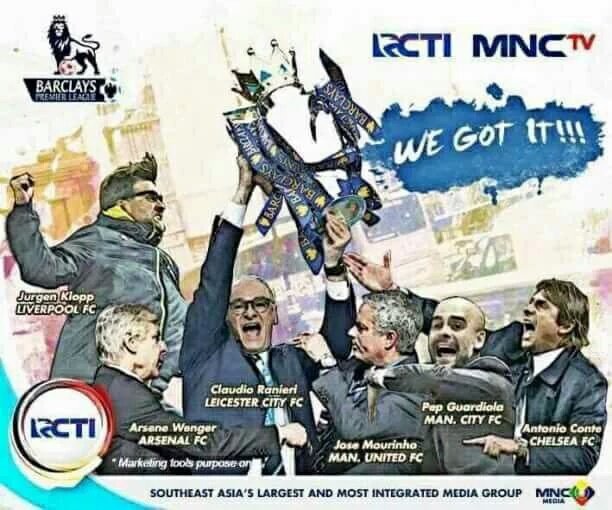 Poster Premier League on MNC Group