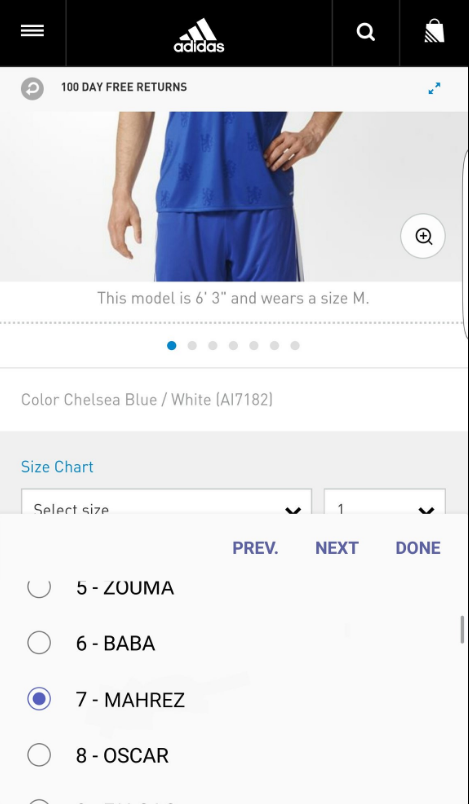 Bocoran Adidas Untuk Jersey Mahrez