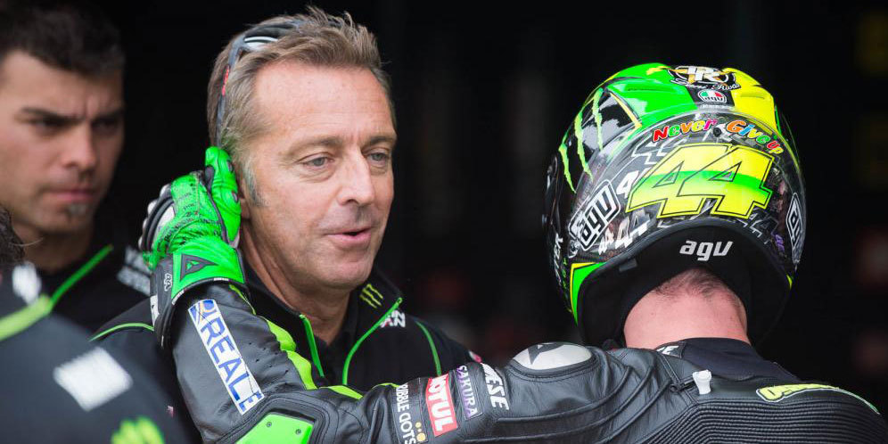 Herve Poncharal dan Pol Espargaro pada tahun 2016. (c) MotoGP