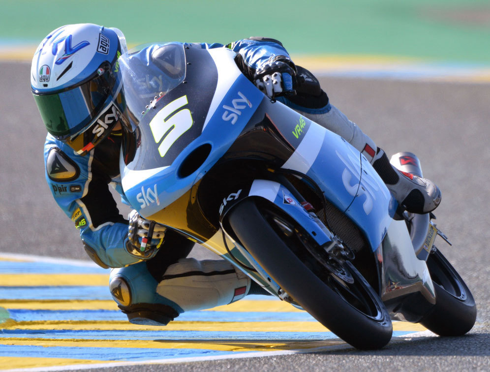 Romano Fenati (c) AFP