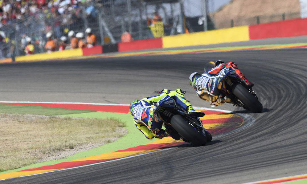 Jorge Lorenzo dan Valentino Rossi (c) Yamaha MotoGP