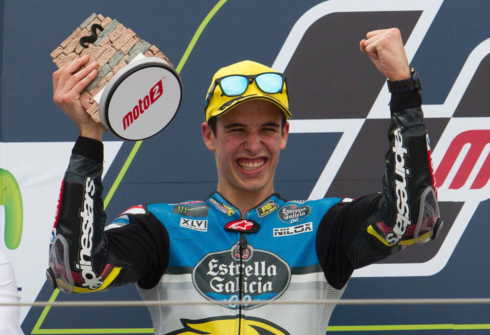 Alex Marquez (c) AFP