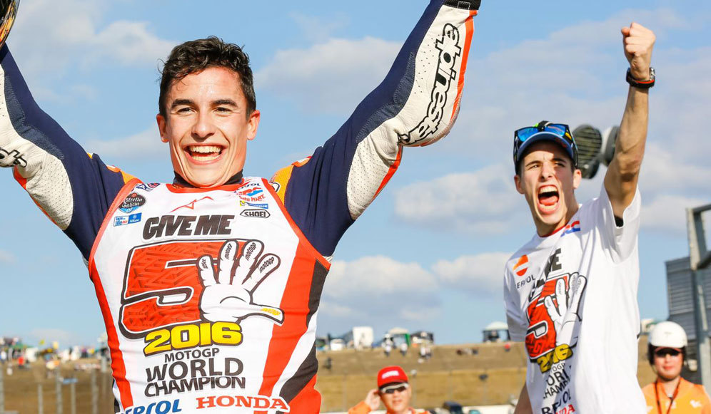 Marc dan Alex Marquez (c) MotoGP