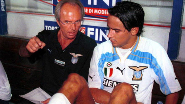 Sven-Goran Eriksson dan Simone Inzaghi