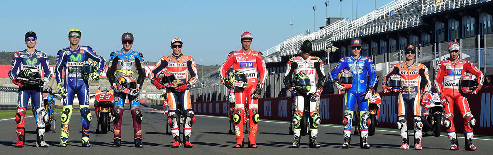 Sembilan pemenang MotoGP 2016. (c) AFP