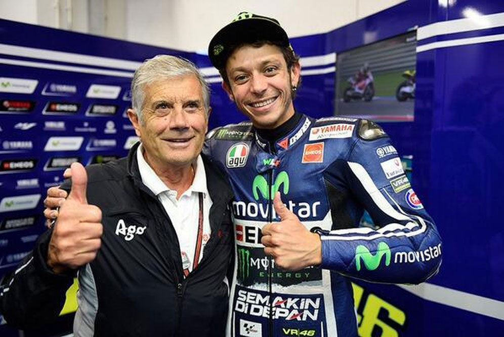 Giacomo Agostini dan Valentino Rossi (c) Motoroid