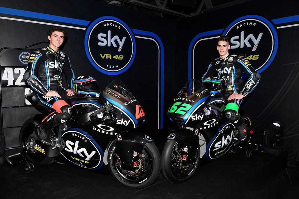 Francesco Bagnaia dan Stefan Manzi (c) VR46
