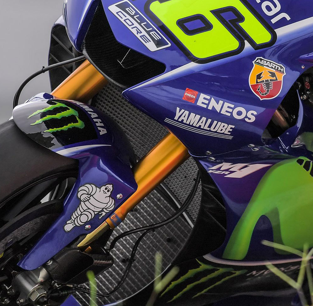 Fat fairing YZR-M1 2017. (c) AFP