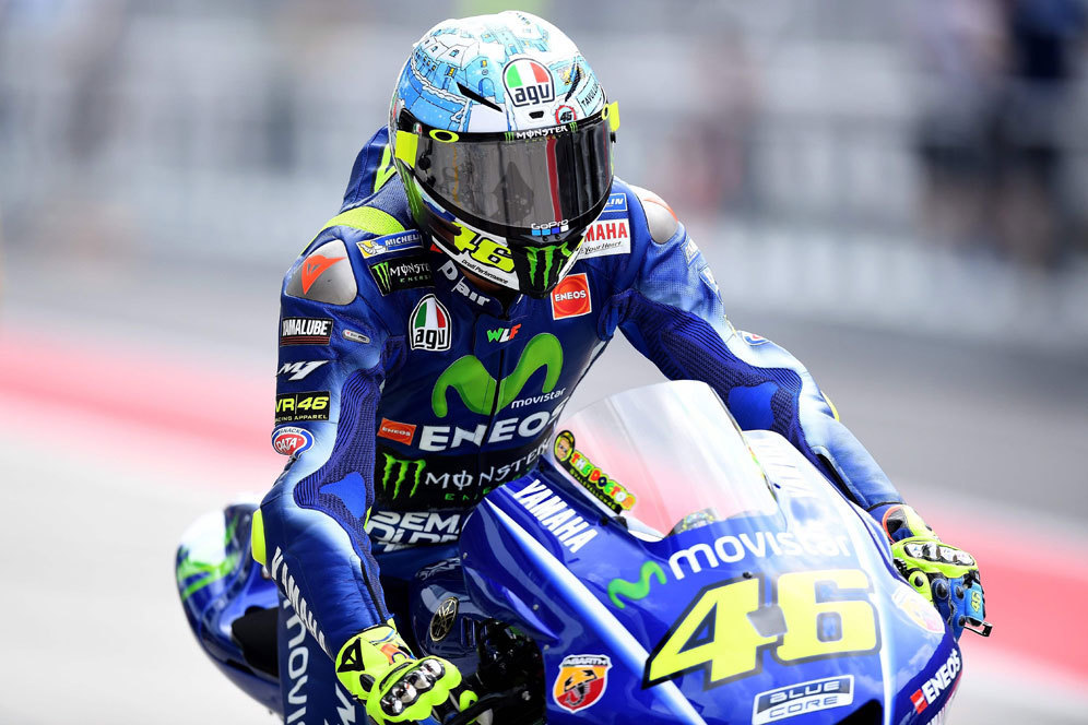 Valentino Rossi (c) AFP
