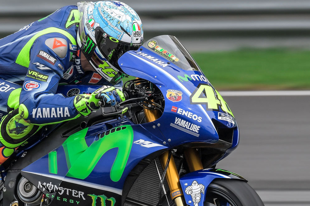 Valentino Rossi (c) AFP