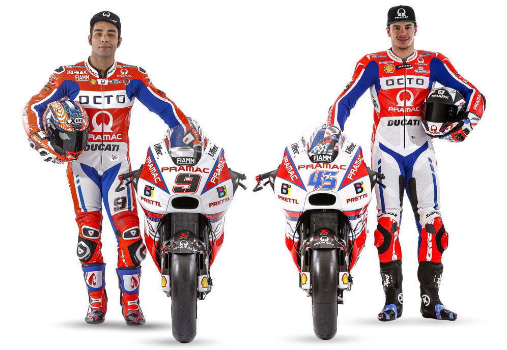 Danilo Petrucci dan Scott Redding (c) Pramac Racing
