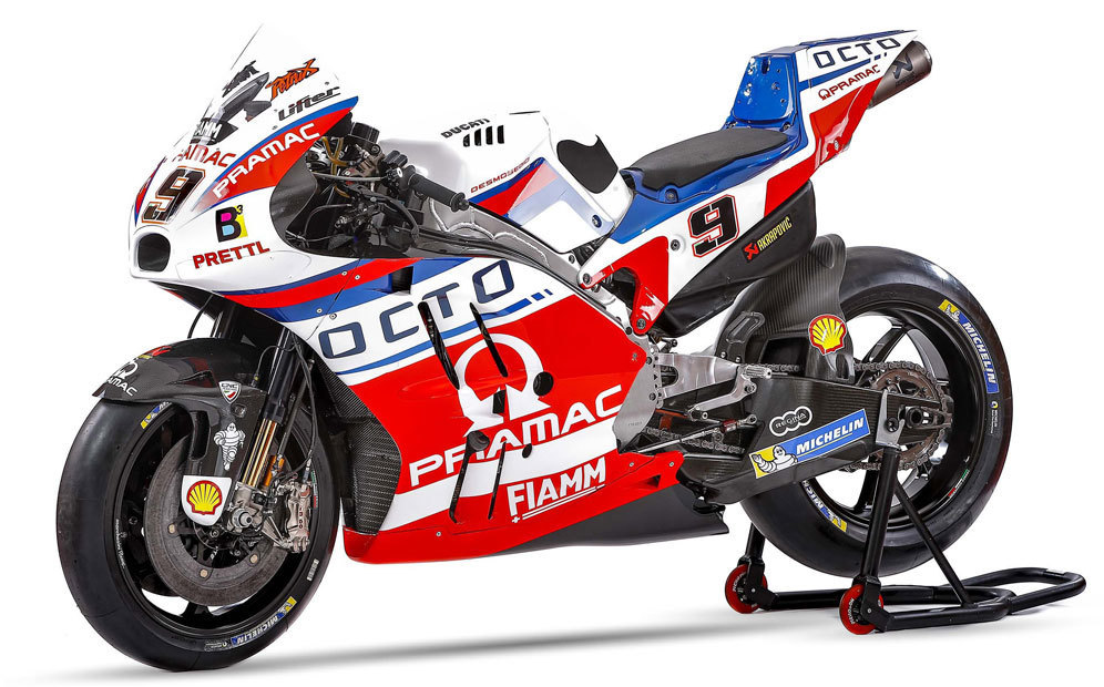 Desmosedici GP17 milik Danilo Petrucci. (c) Pramac Racing